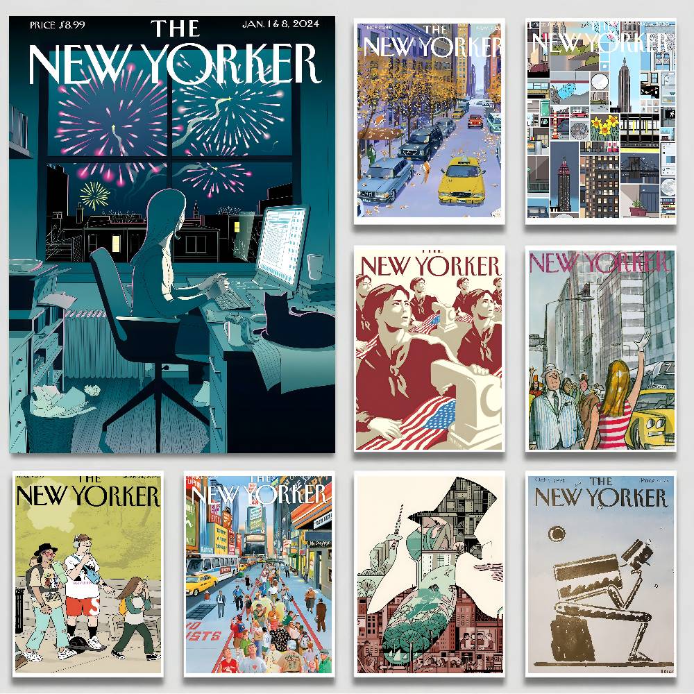 Home Decor Magazine - Decorazione da parete The New Yorker