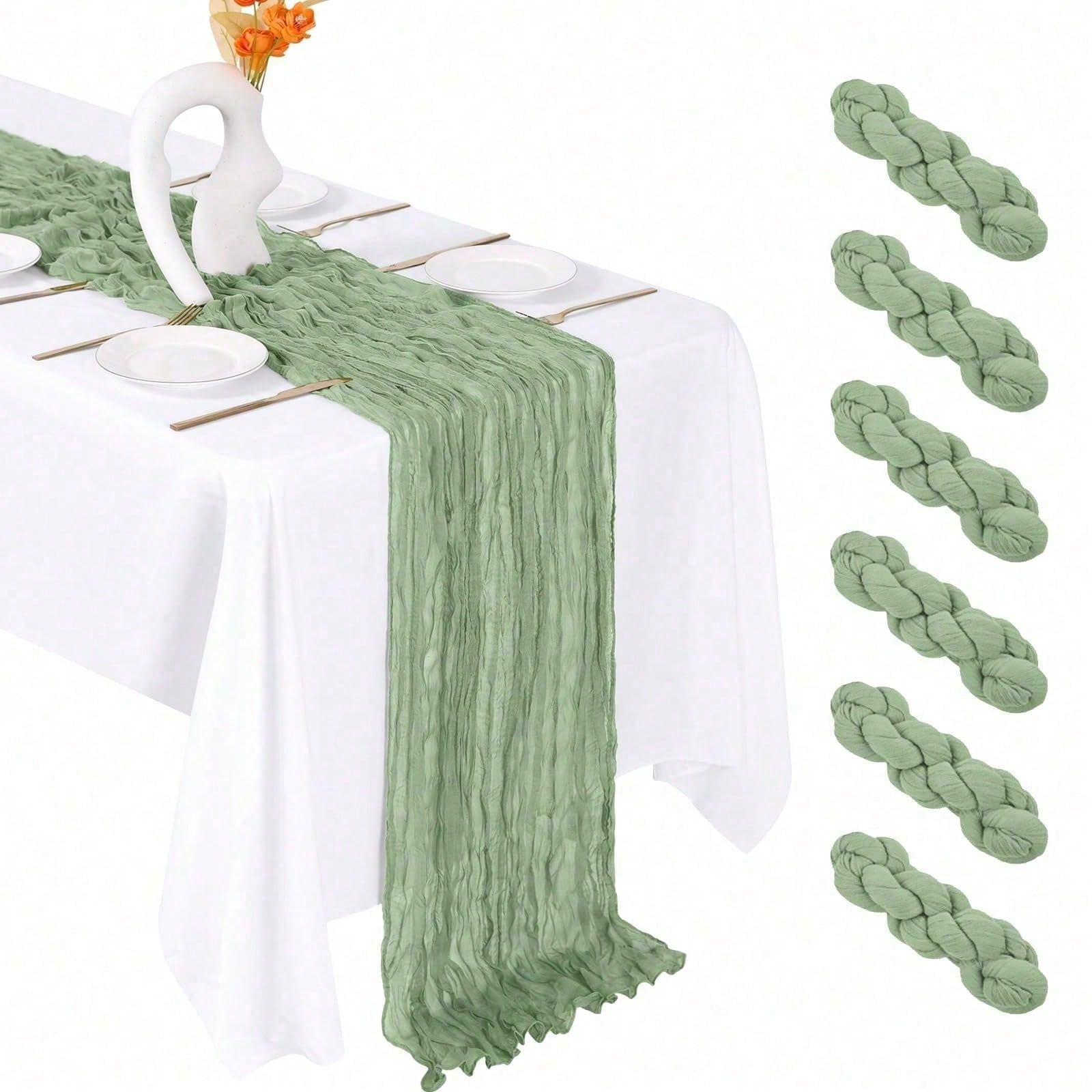 Linen Table Runner - Set di 6 runner da tavola