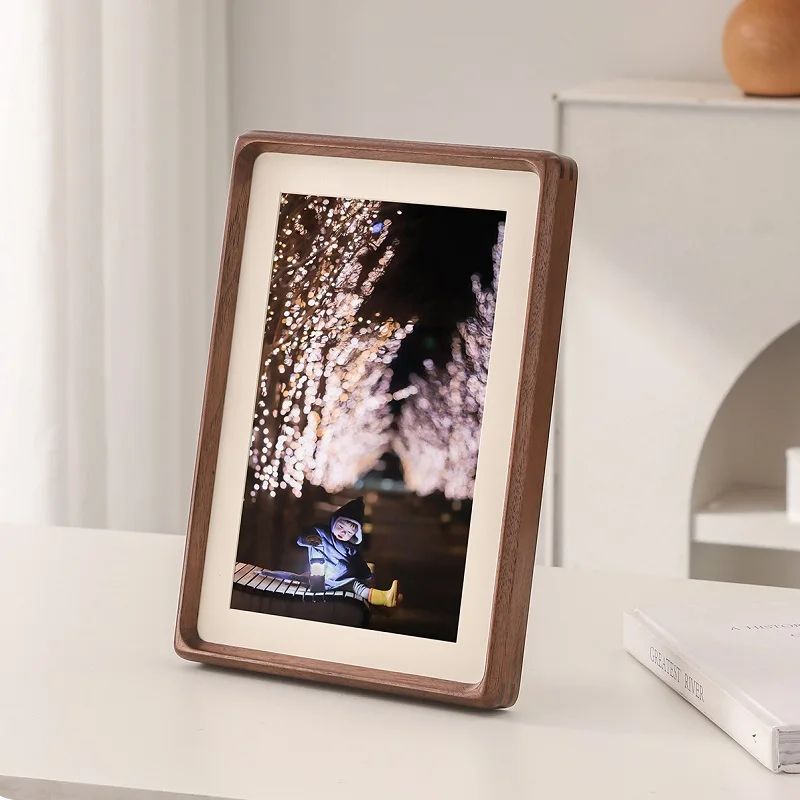 Bamboo Photo Frame - Cornice per foto in legno massello,
