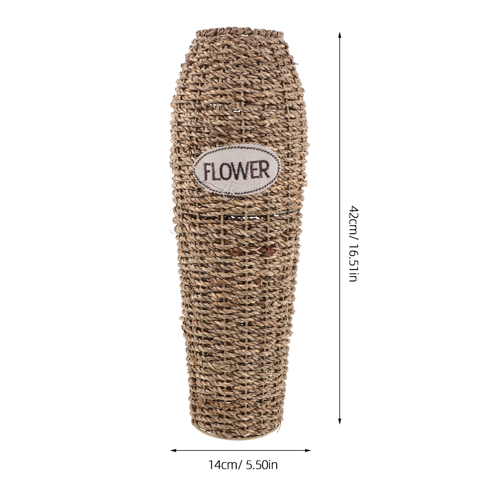 Vaso da terra in rattan, alto  - Pampas Grass Decor recensione e prezzo