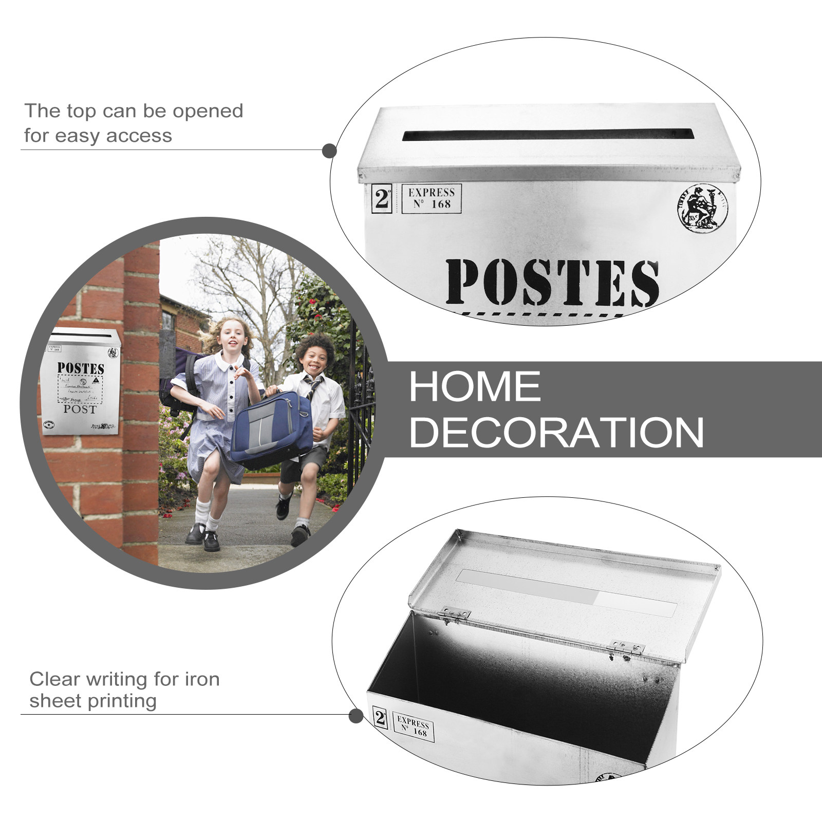 1Pz Cassetta Postale Vintage i - Home Decor Magazine recensione e prezzo