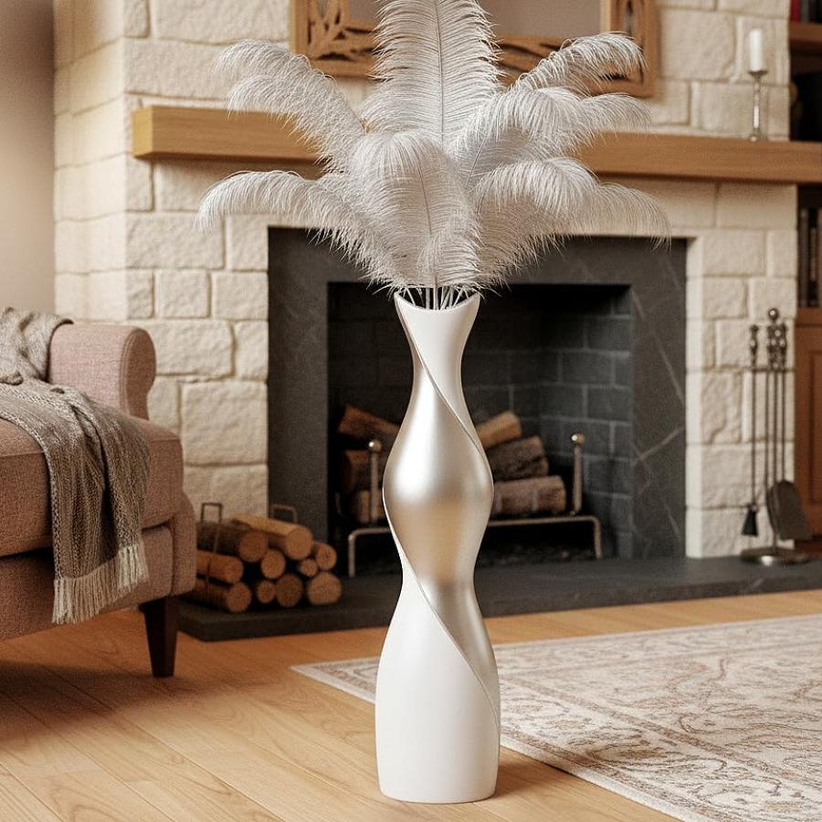 Vaso da terra moderno per sogg - Pampas Grass Decor recensione e prezzo