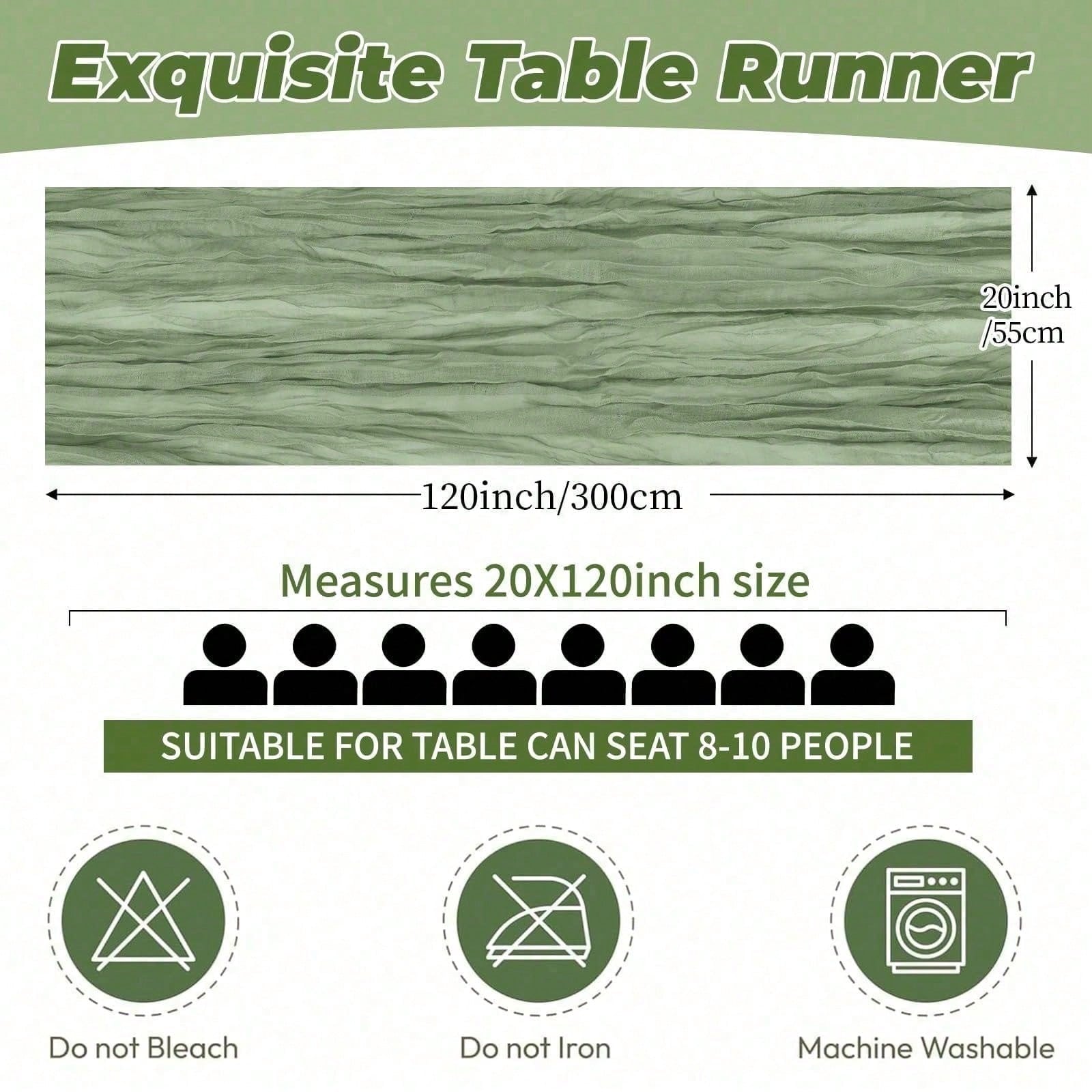 Set di 6 runner da tavola in g - Linen Table Runner recensione e prezzo