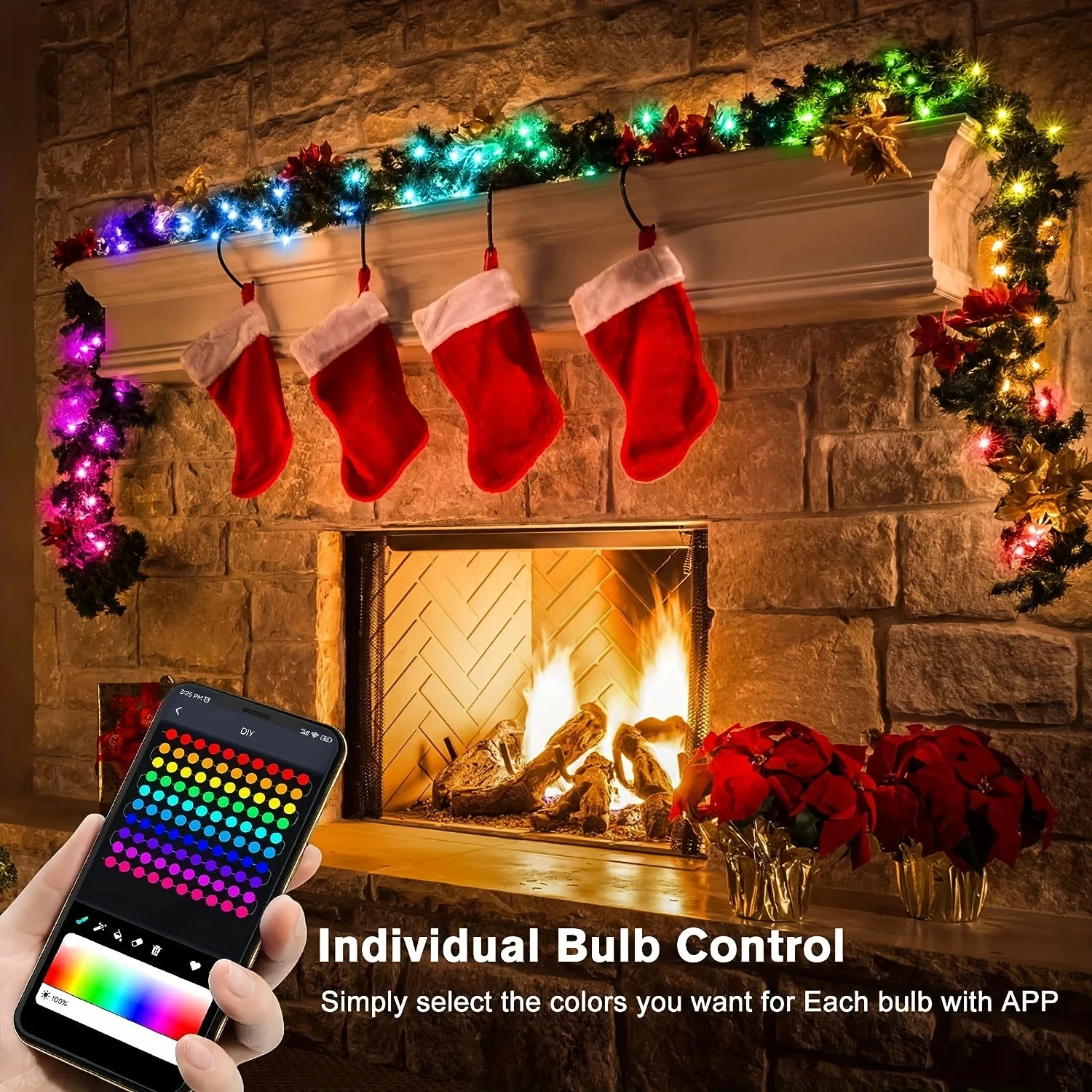 Luci a stringa LED WS2812B imp - Home Decor Free App recensione e prezzo