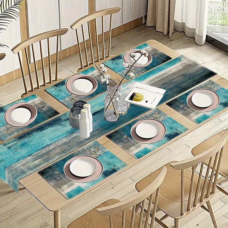 Set di Tovagliette e Runner da - Linen Table Runner recensione e prezzo